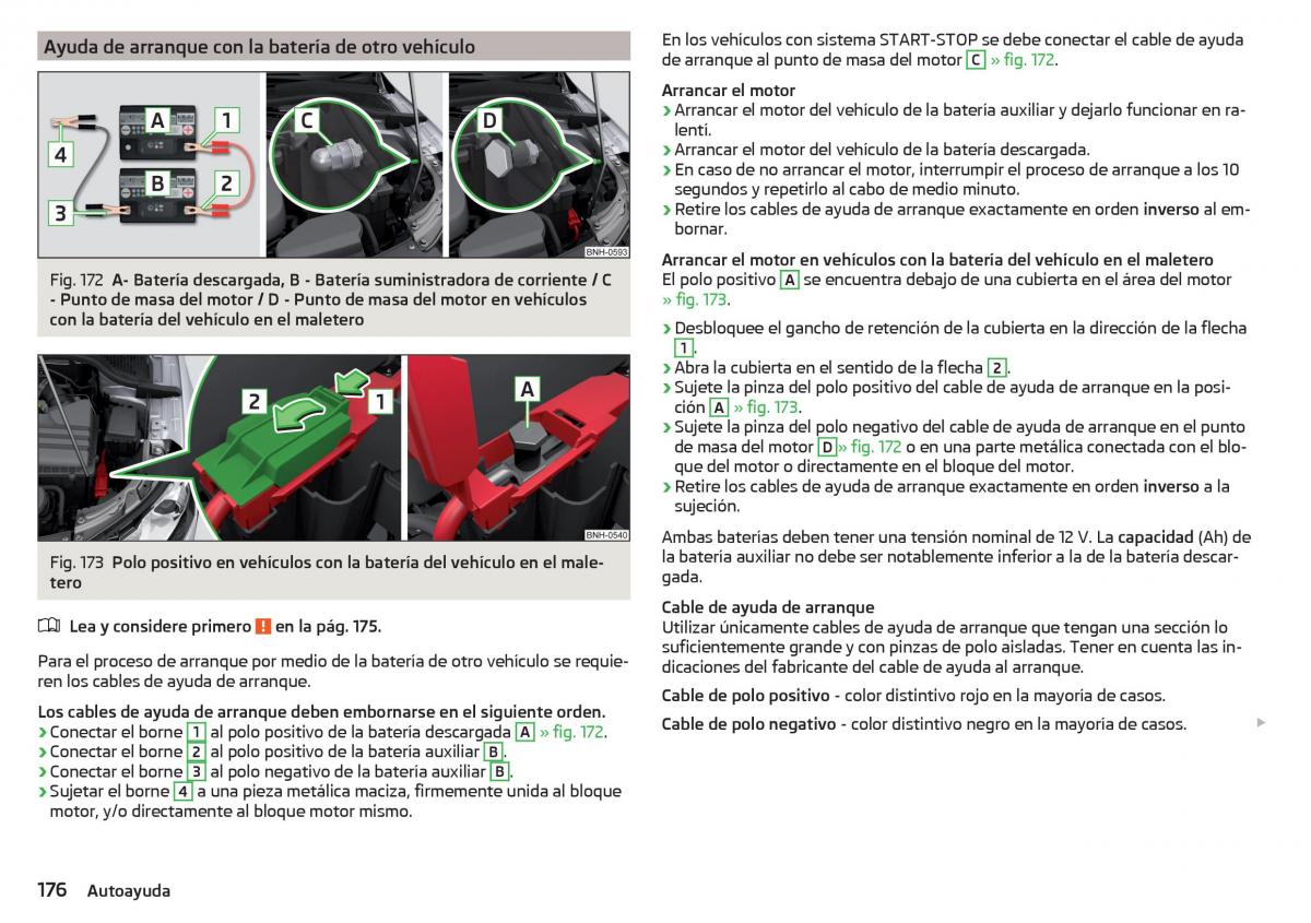 Skoda Rapid manual del propietario / page 178