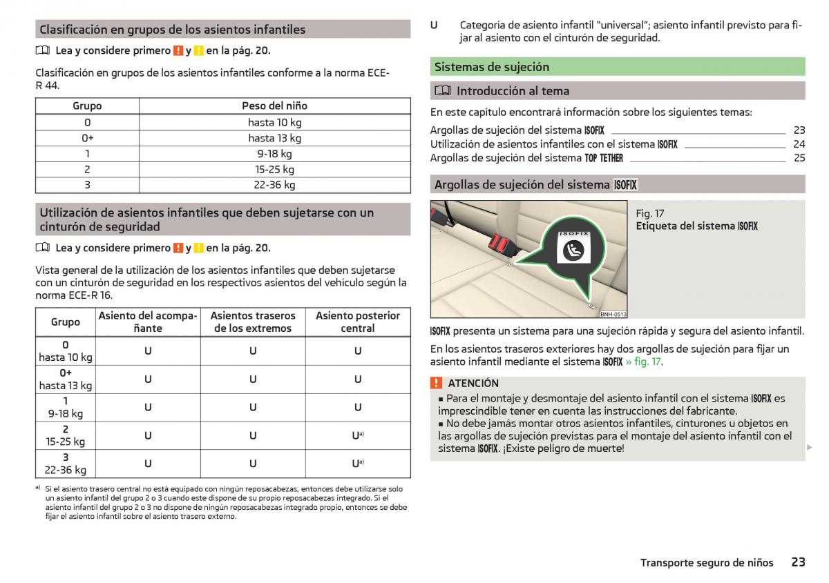 Skoda Rapid manual del propietario / page 25