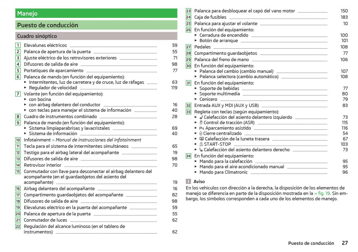 Skoda Rapid manual del propietario / page 29