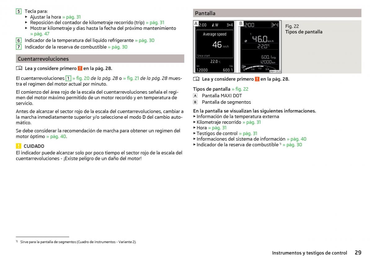 Skoda Rapid manual del propietario / page 31