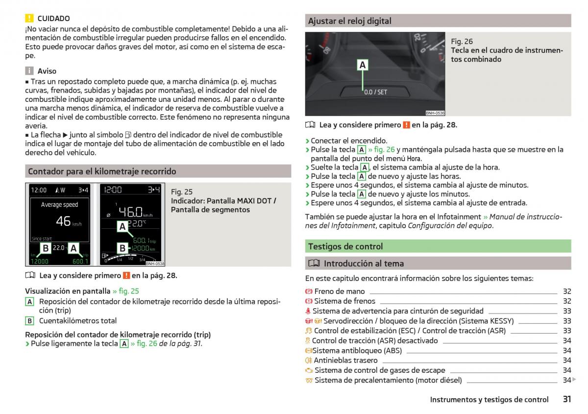 Skoda Rapid manual del propietario / page 33