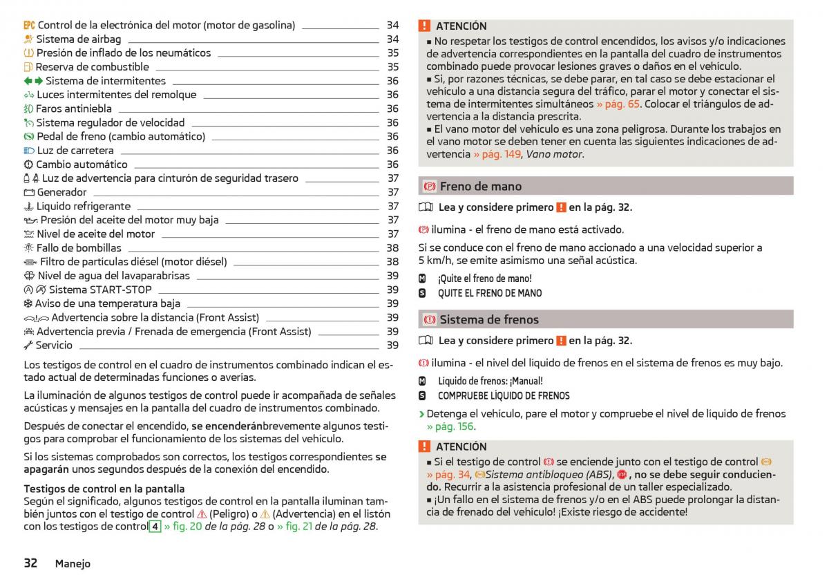 Skoda Rapid manual del propietario / page 34