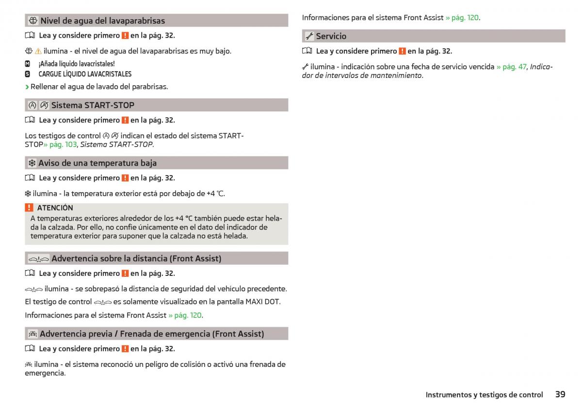 Skoda Rapid manual del propietario / page 41