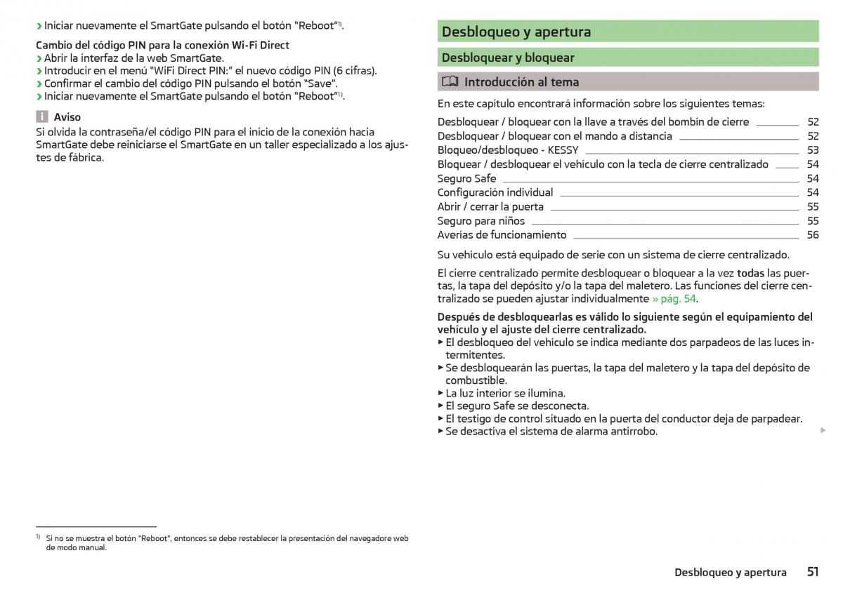 Skoda Rapid manual del propietario / page 53