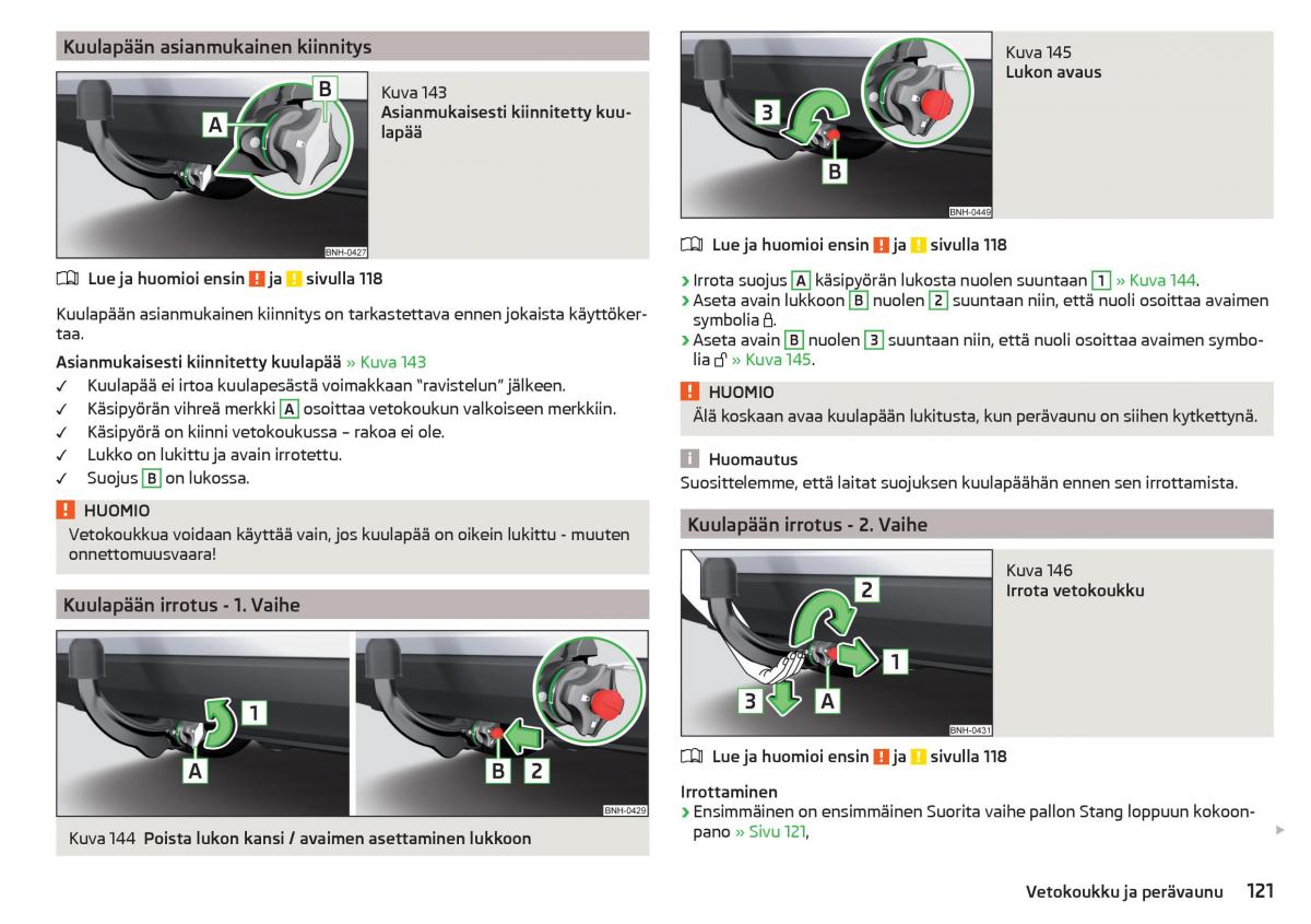 Skoda Rapid omistajan kasikirja / page 123