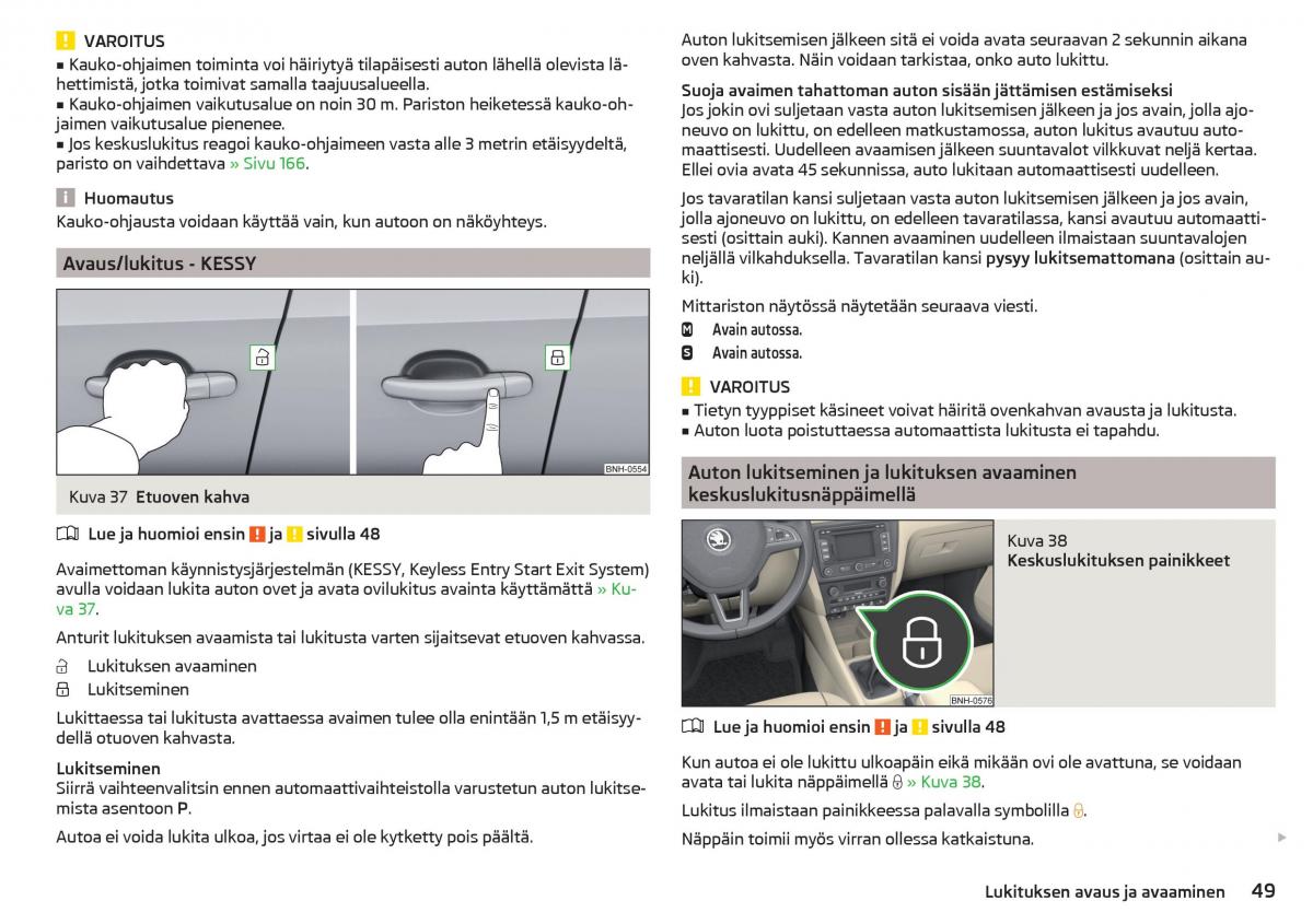 Skoda Rapid omistajan kasikirja / page 51