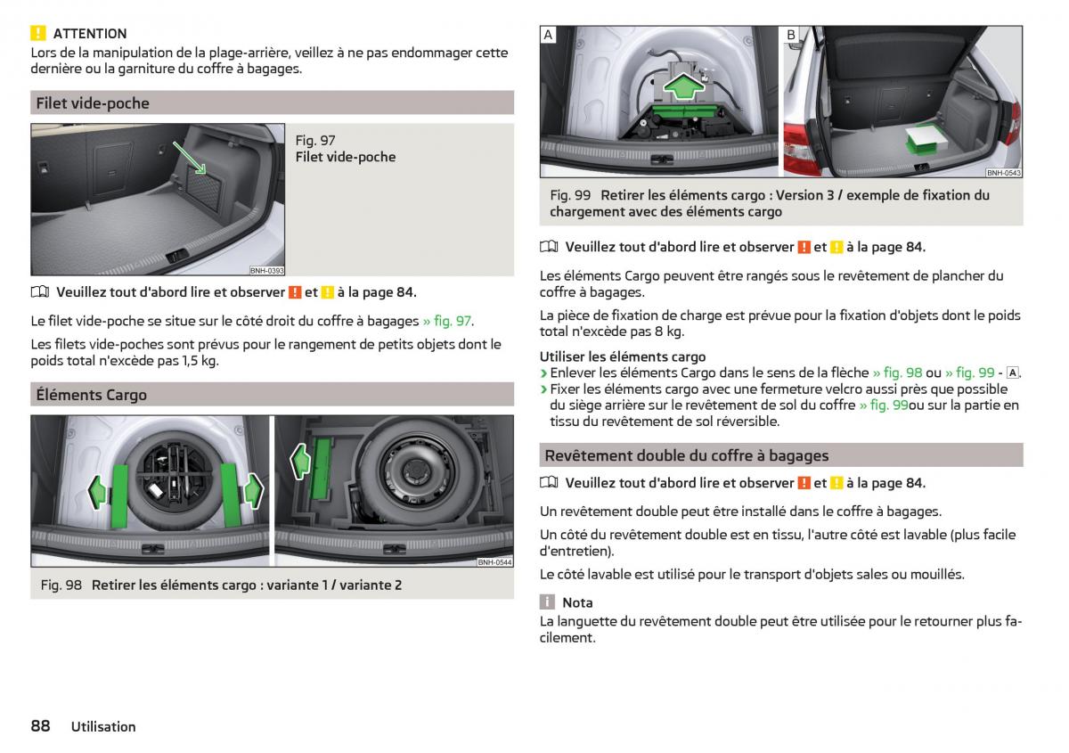 Skoda Rapid manuel du proprietaire / page 90