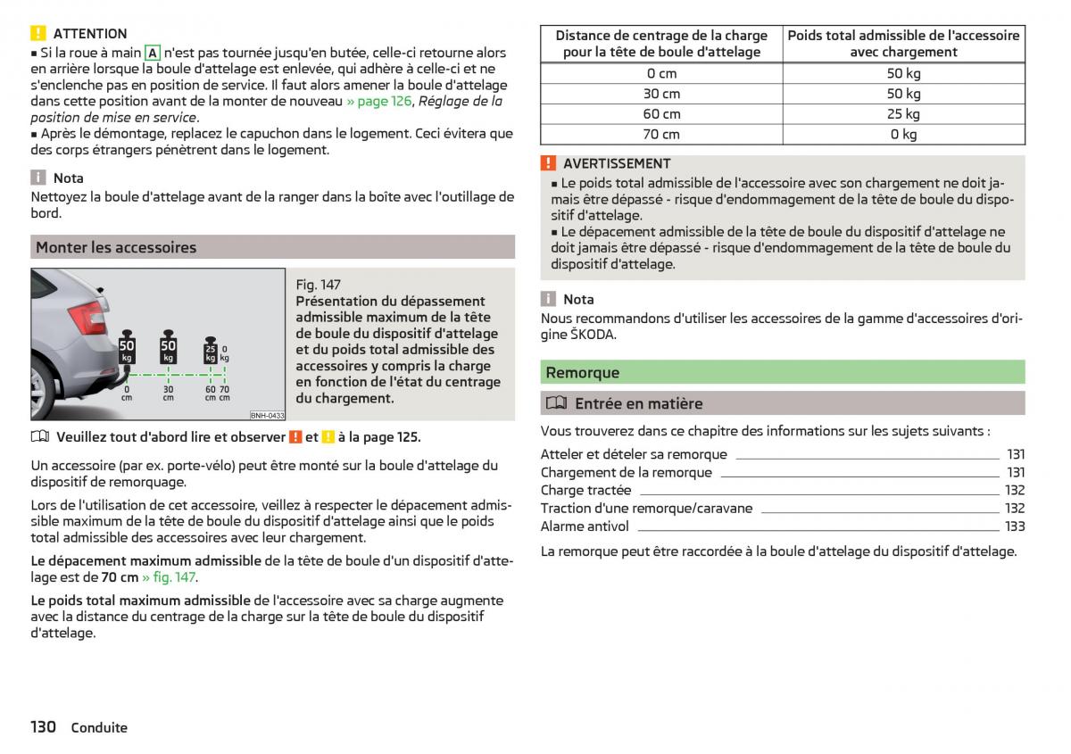 Skoda Rapid manuel du proprietaire / page 132