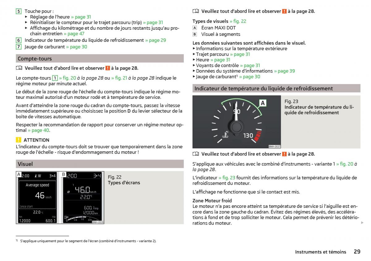 Skoda Rapid manuel du proprietaire / page 31