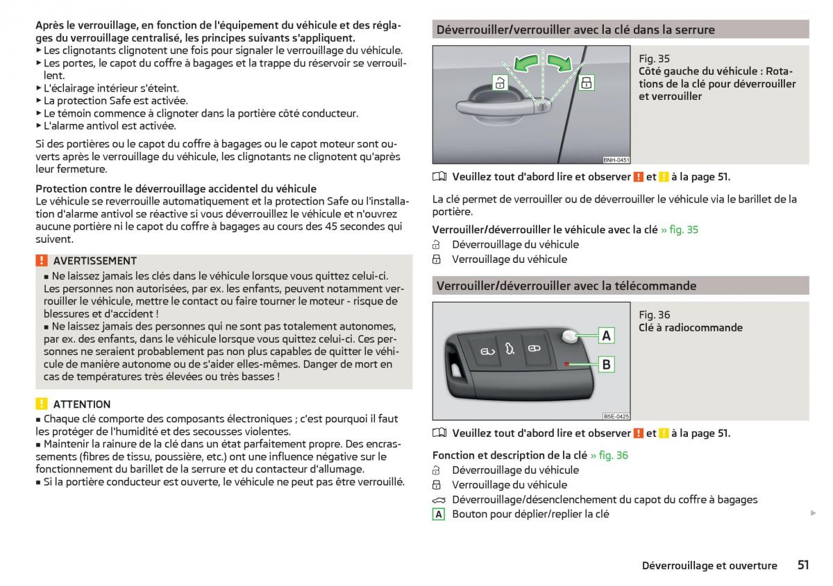 Skoda Rapid manuel du proprietaire / page 53