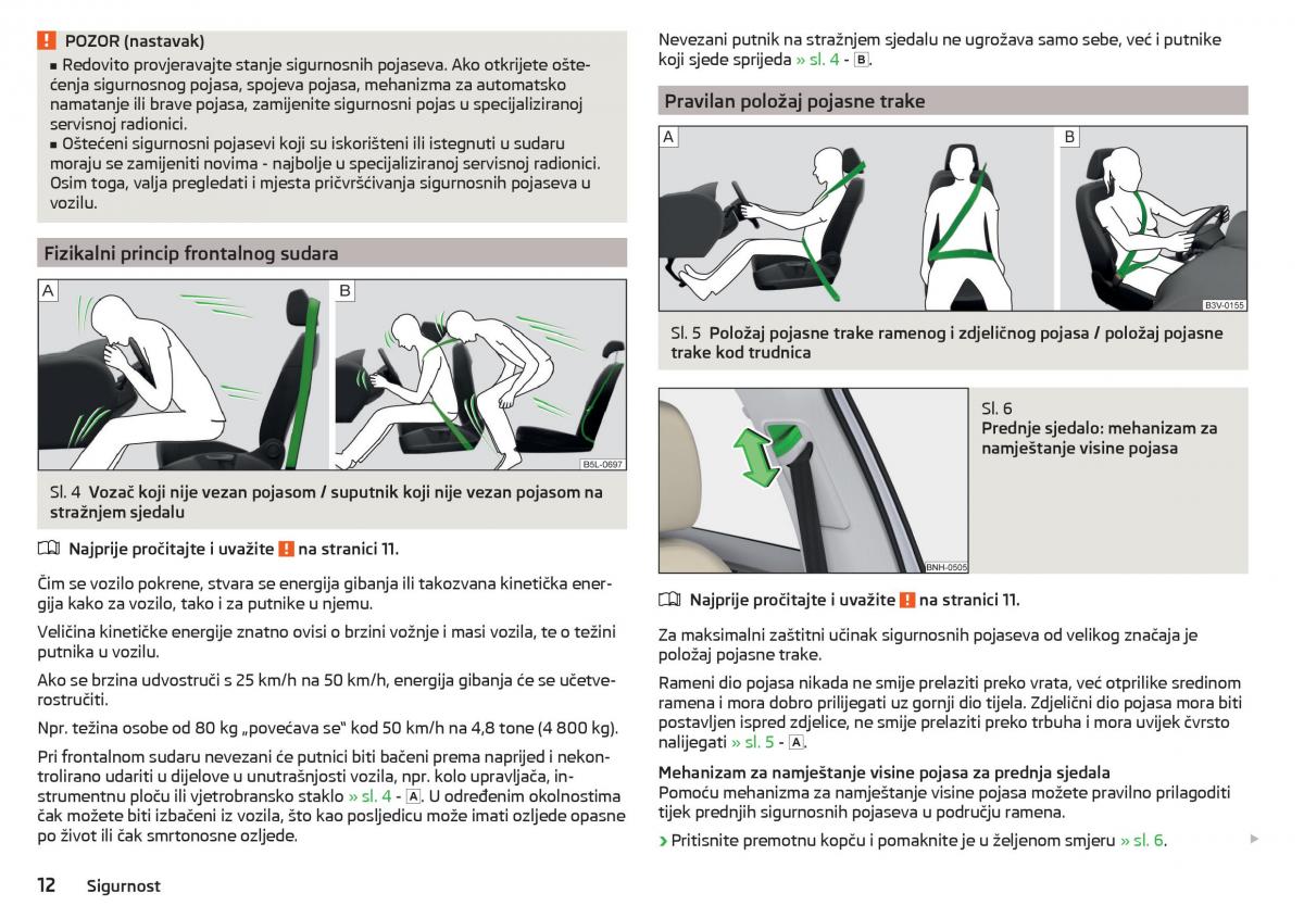 Skoda Rapid vlasnicko uputstvo / page 14