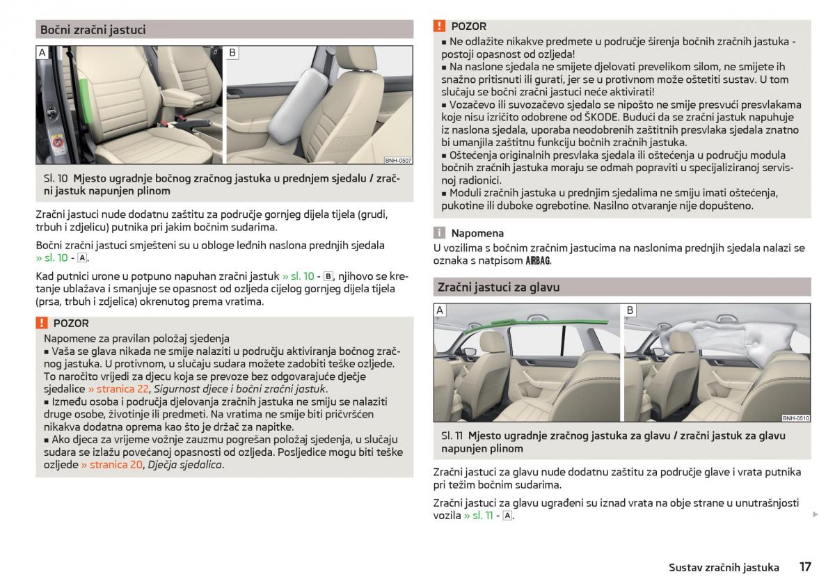 Skoda Rapid vlasnicko uputstvo / page 19