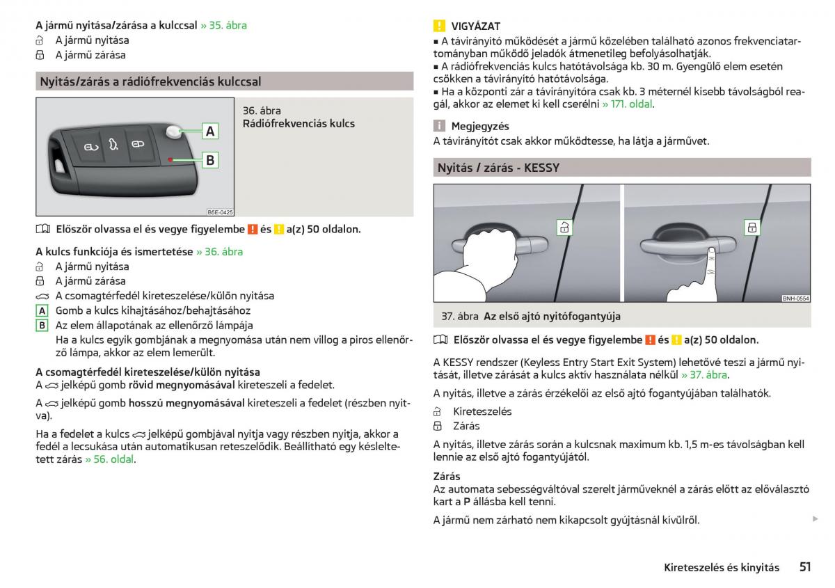 Skoda Rapid Kezelesi utmutato / page 53