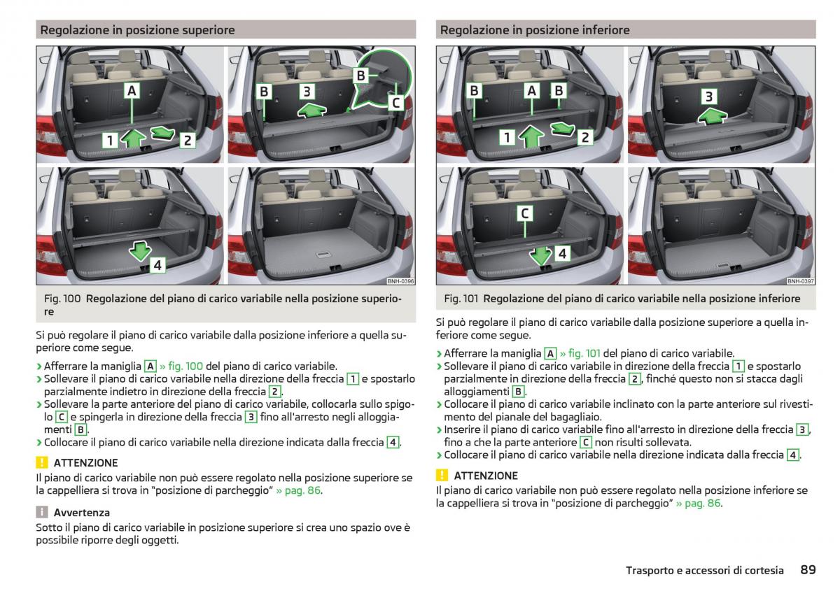 Skoda Rapid manuale del proprietario / page 91