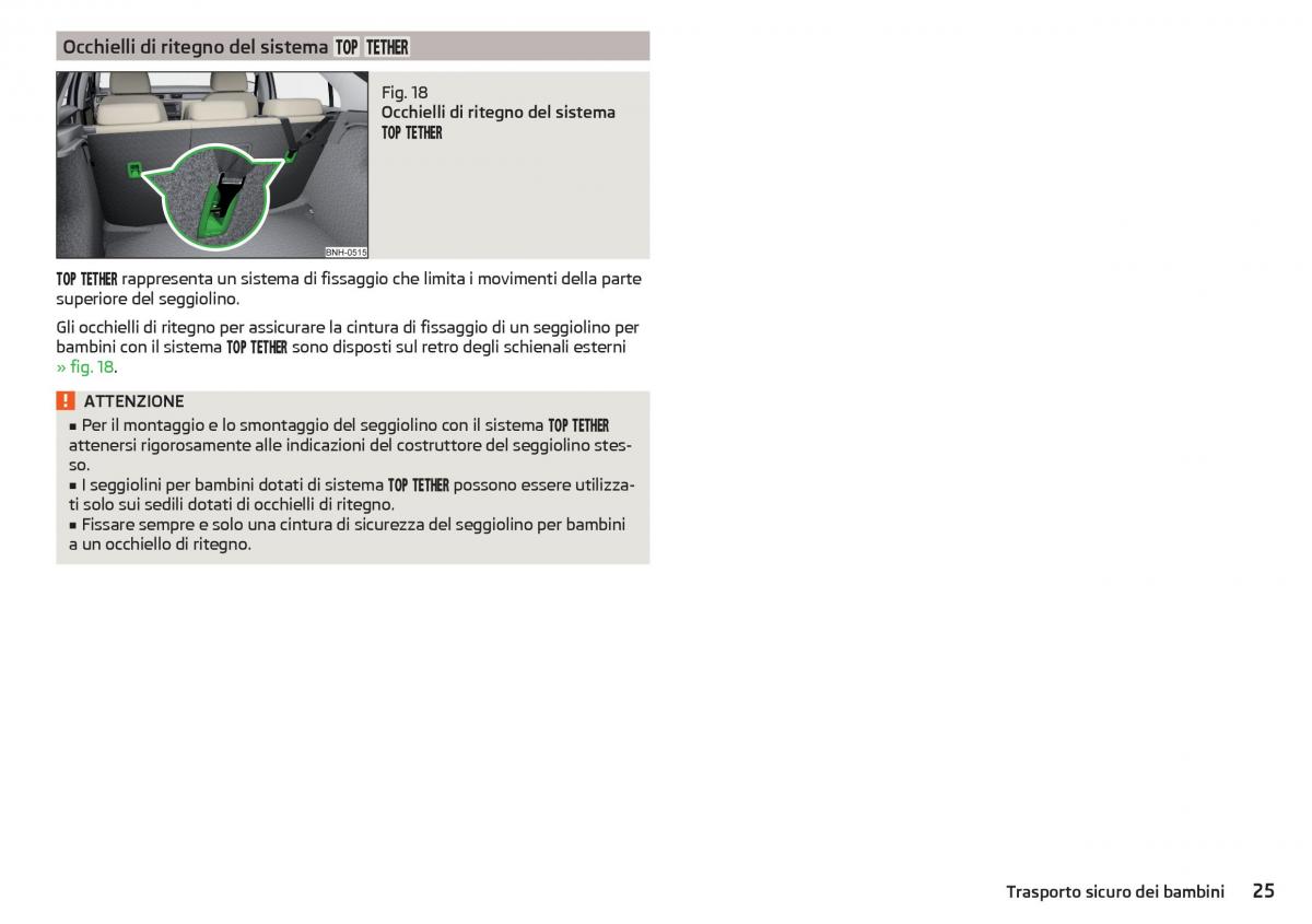 Skoda Rapid manuale del proprietario / page 27