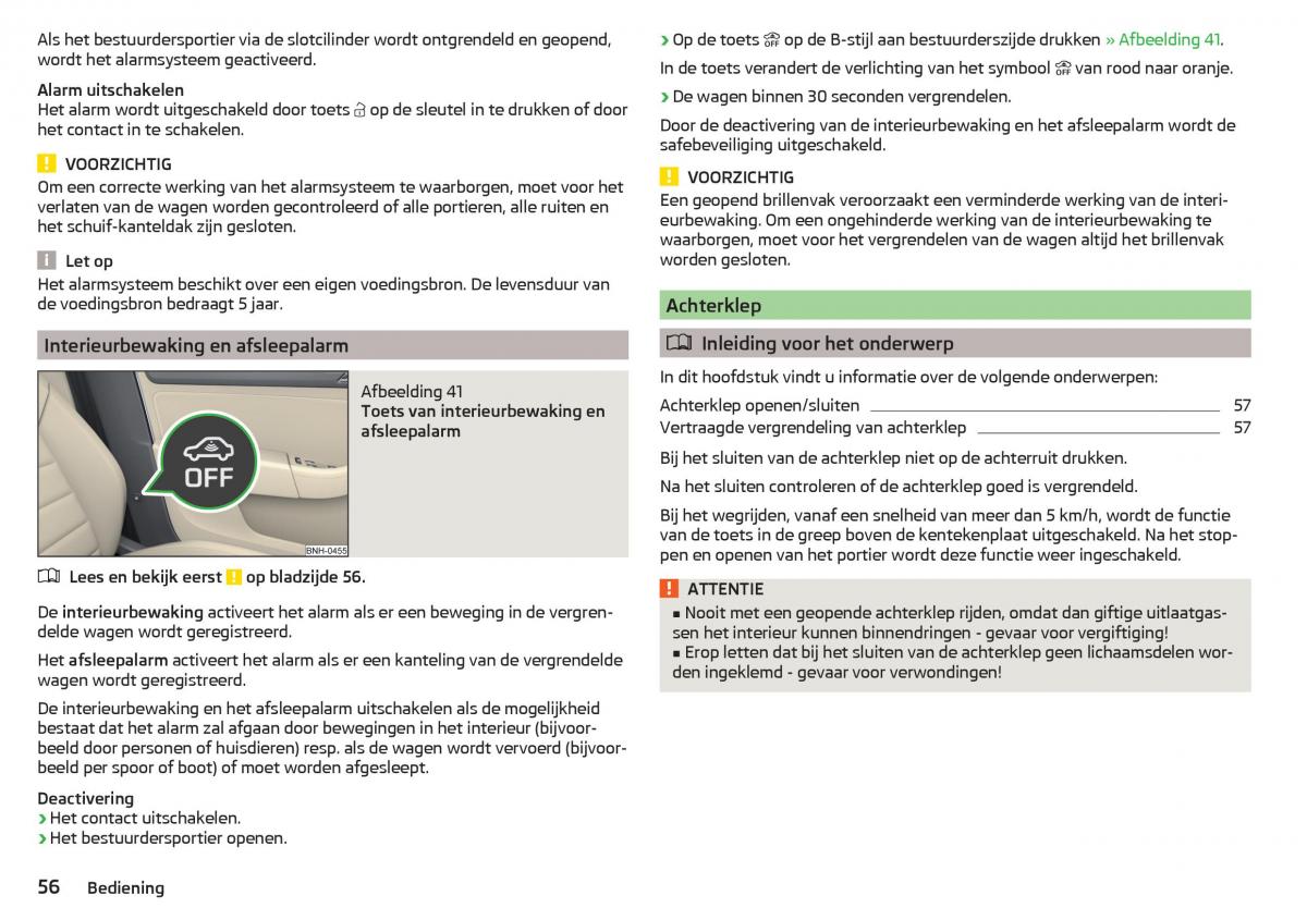 Skoda Rapid handleiding / page 58