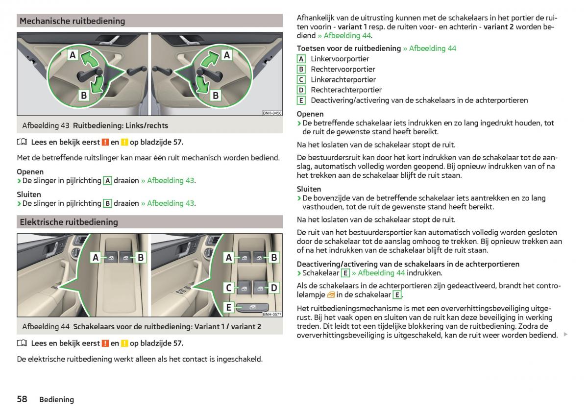 Skoda Rapid handleiding / page 60