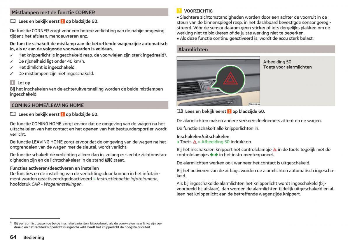 Skoda Rapid handleiding / page 66