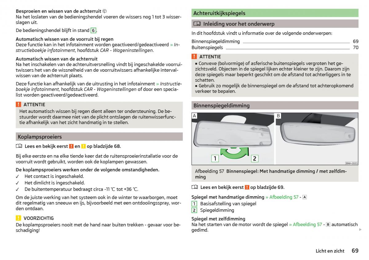 Skoda Rapid handleiding / page 71