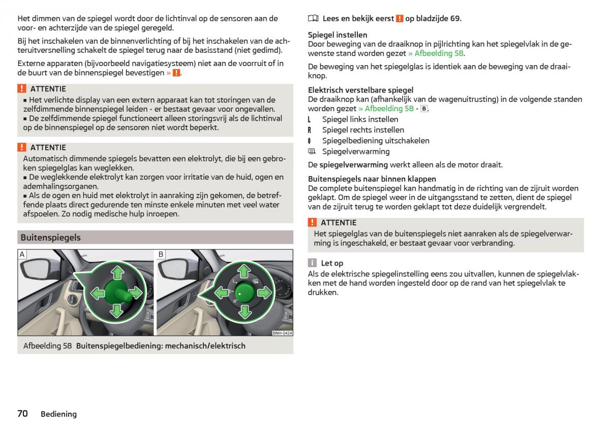 Skoda Rapid handleiding / page 72