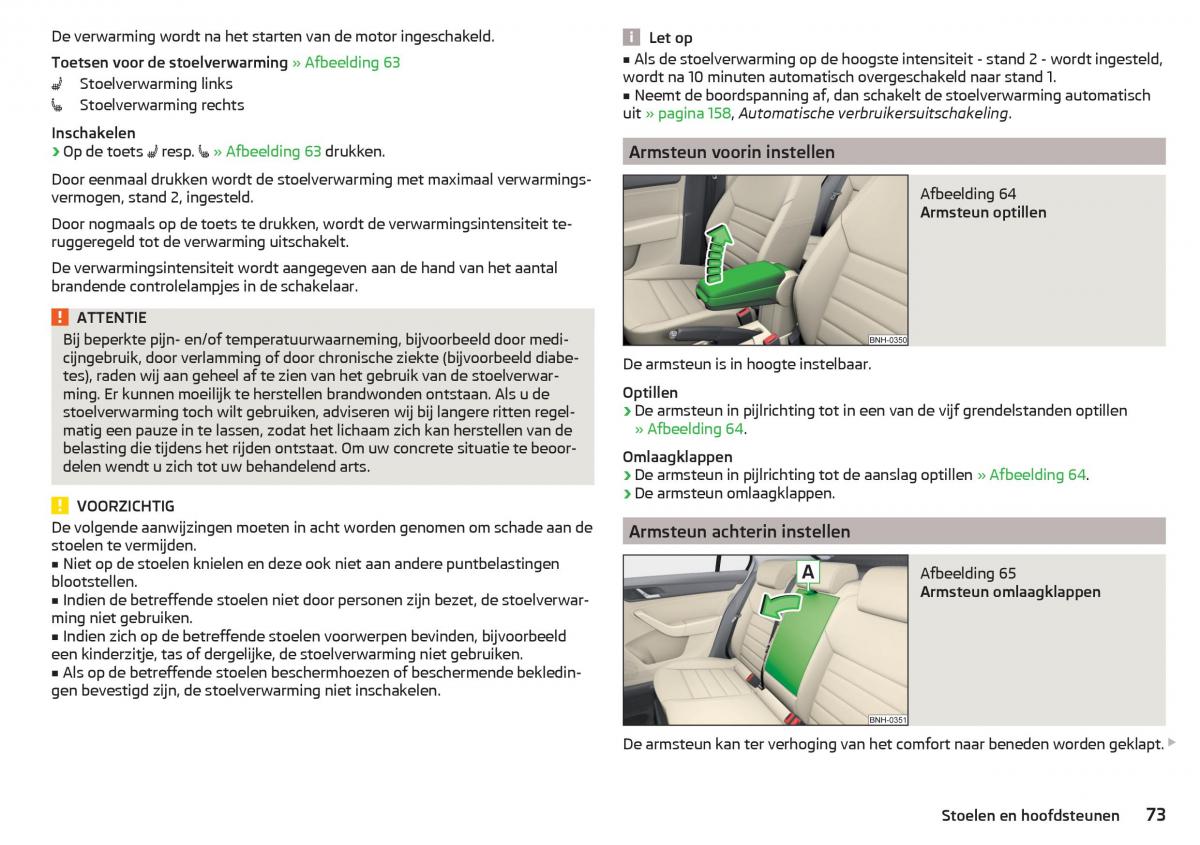 Skoda Rapid handleiding / page 75