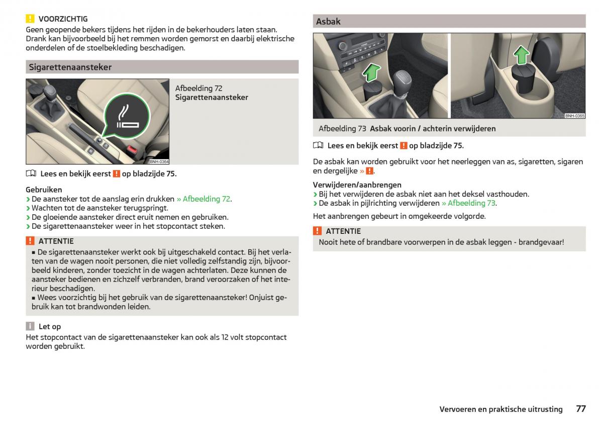 Skoda Rapid handleiding / page 79