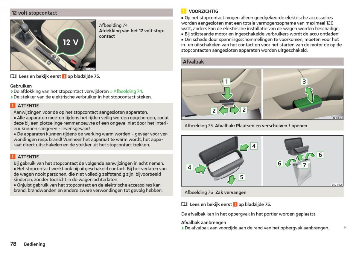 Skoda Rapid handleiding / page 80