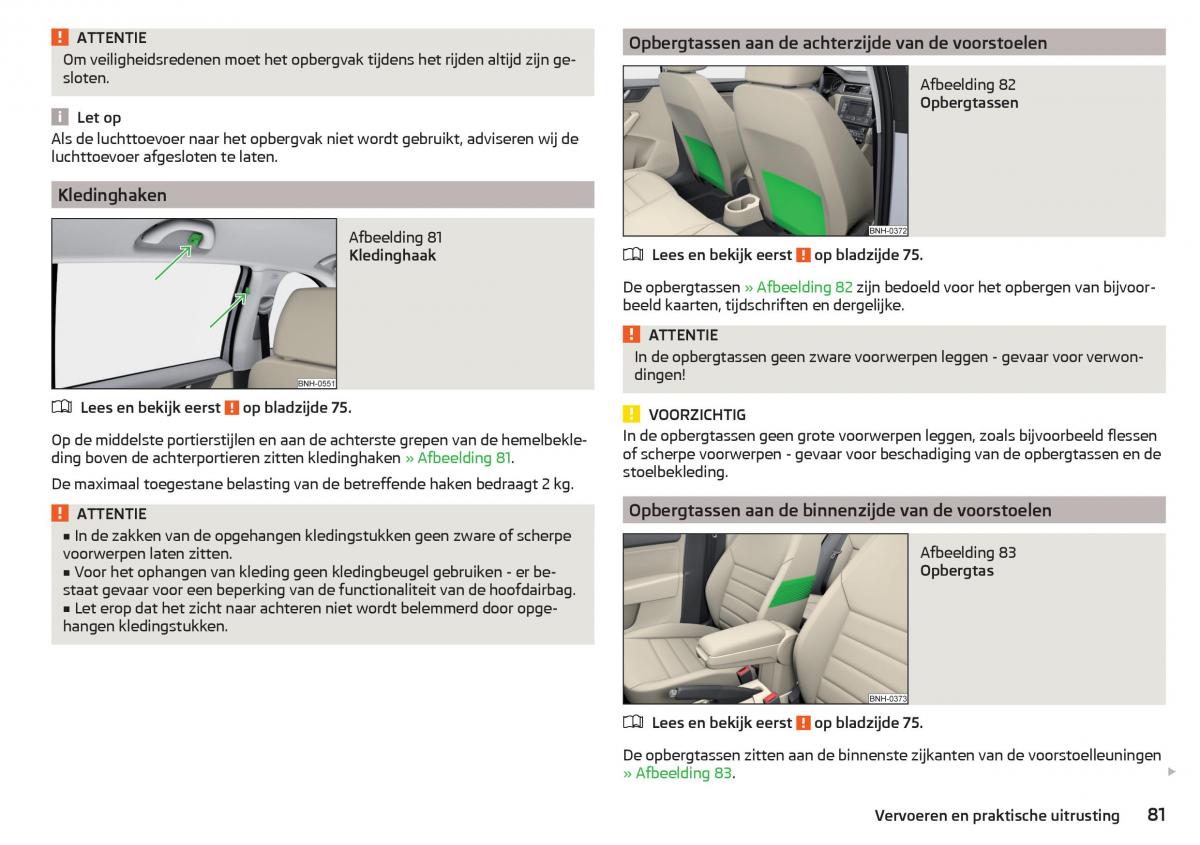 Skoda Rapid handleiding / page 83