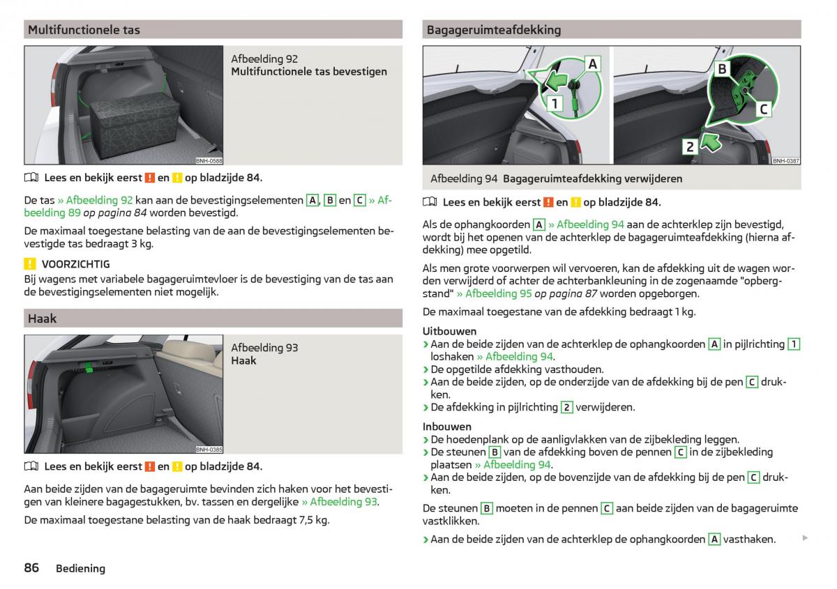 Skoda Rapid handleiding / page 88