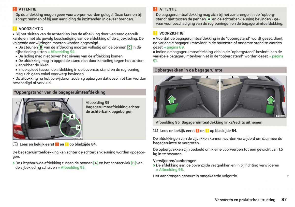 Skoda Rapid handleiding / page 89