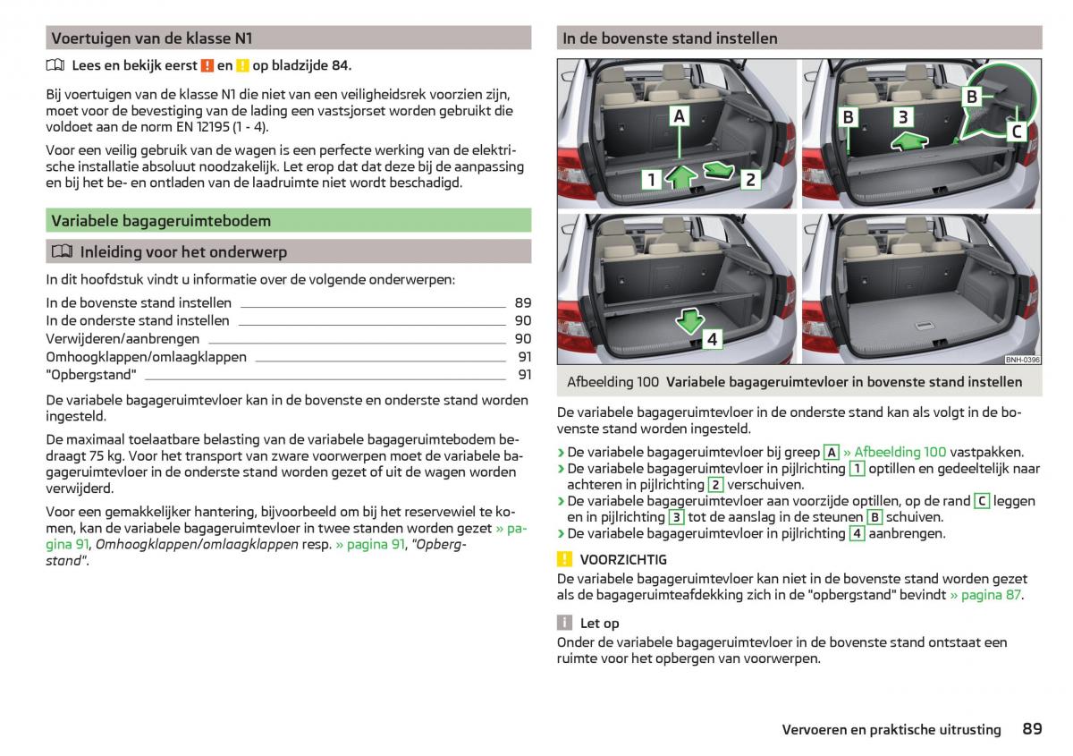 Skoda Rapid handleiding / page 91