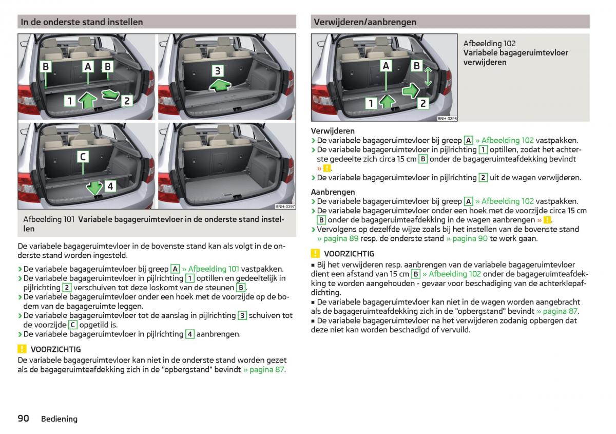 Skoda Rapid handleiding / page 92