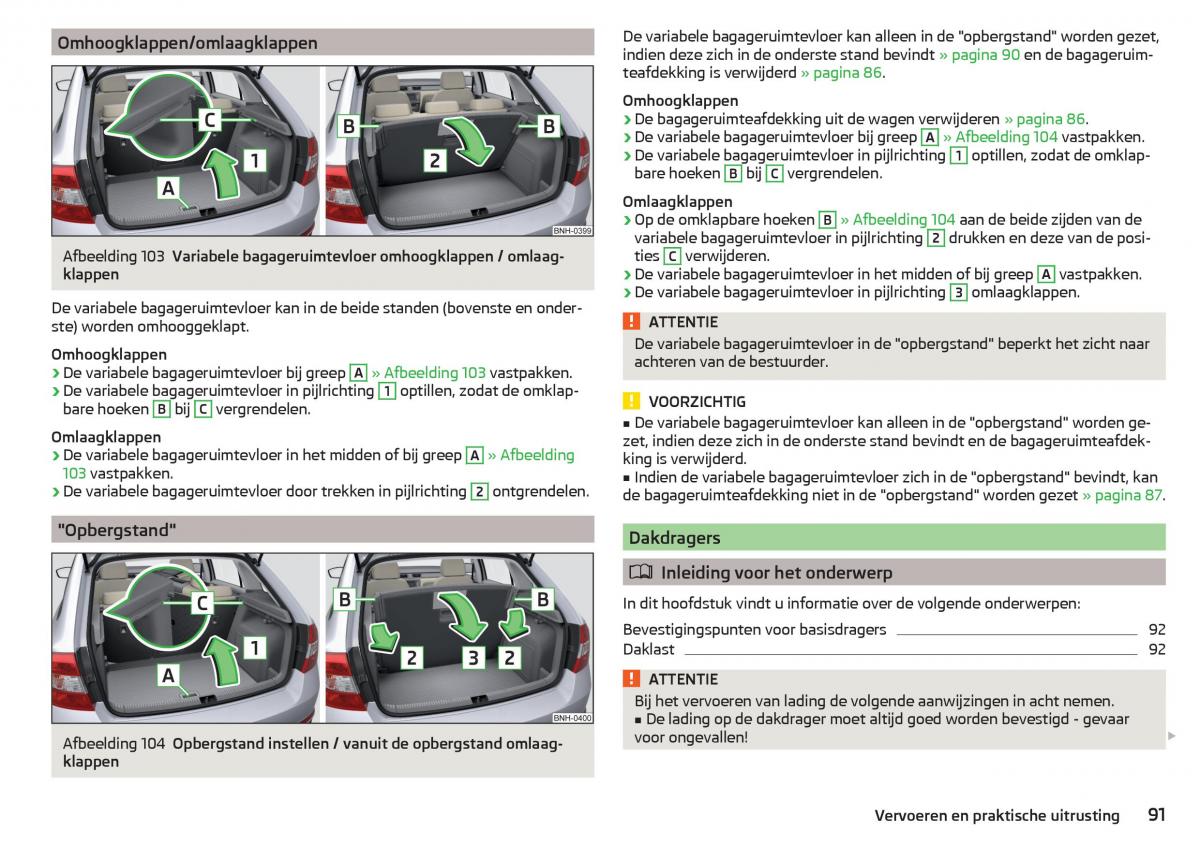 Skoda Rapid handleiding / page 93