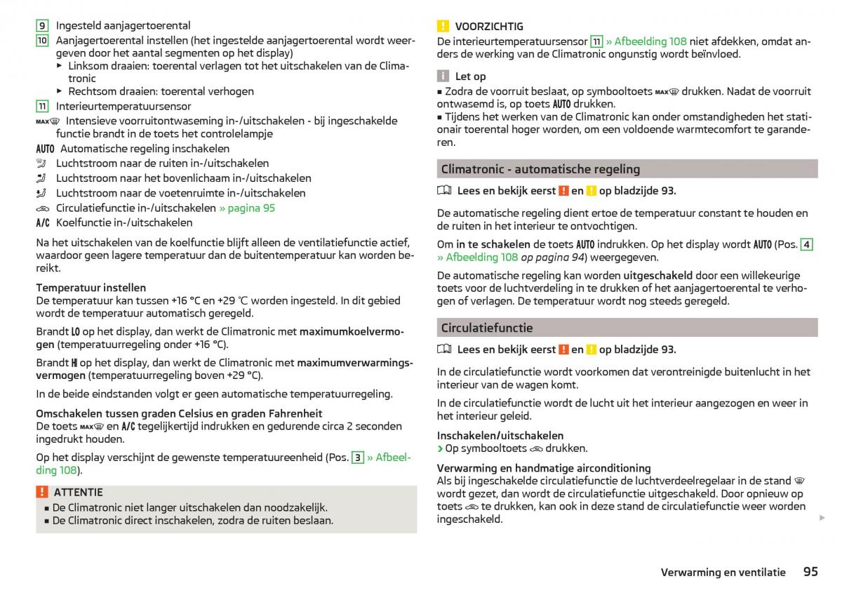 Skoda Rapid handleiding / page 97