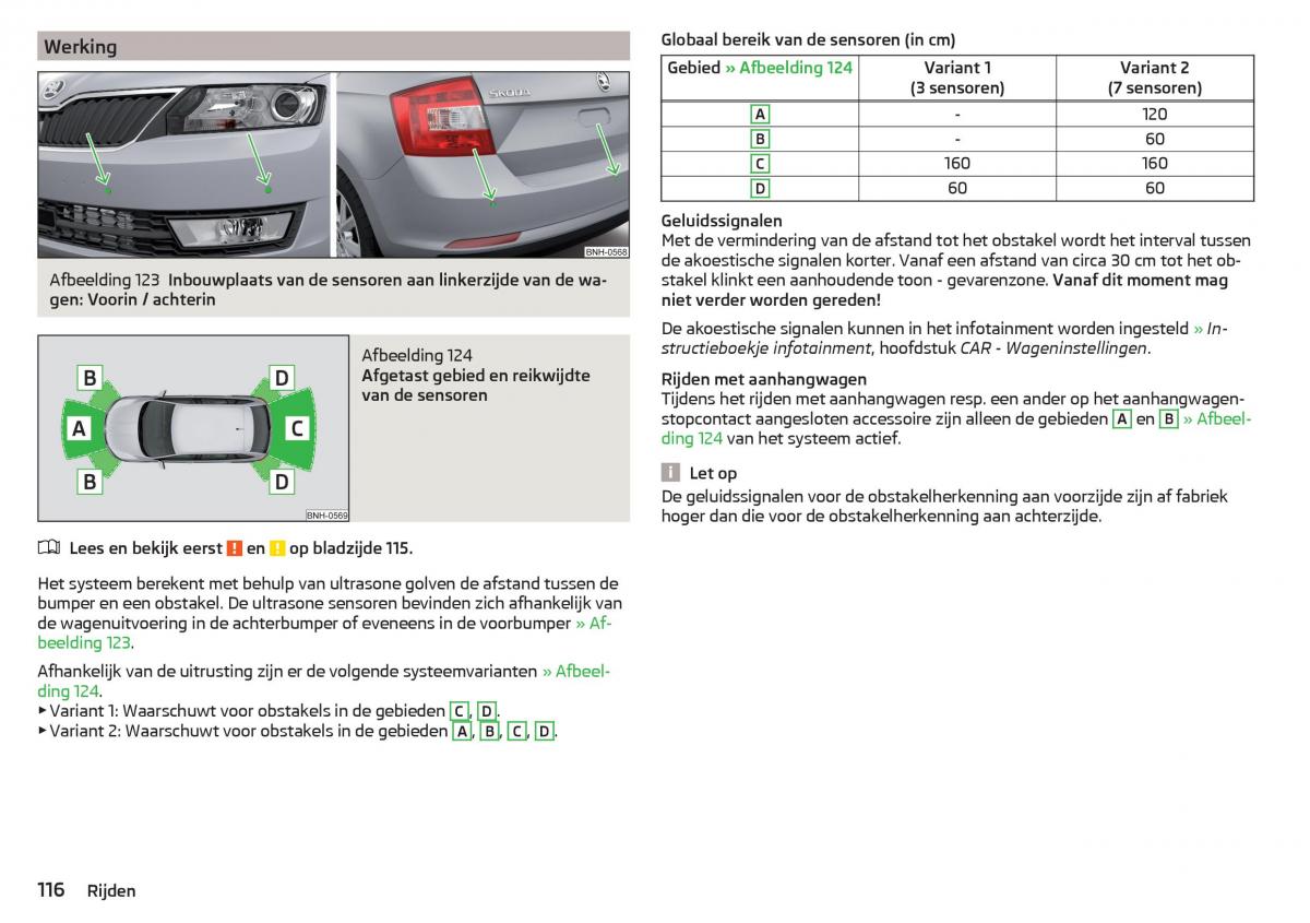 Skoda Rapid handleiding / page 118