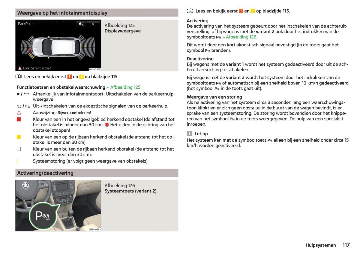 Skoda Rapid handleiding / page 119