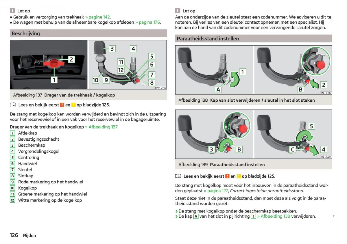 Skoda Rapid handleiding / page 128