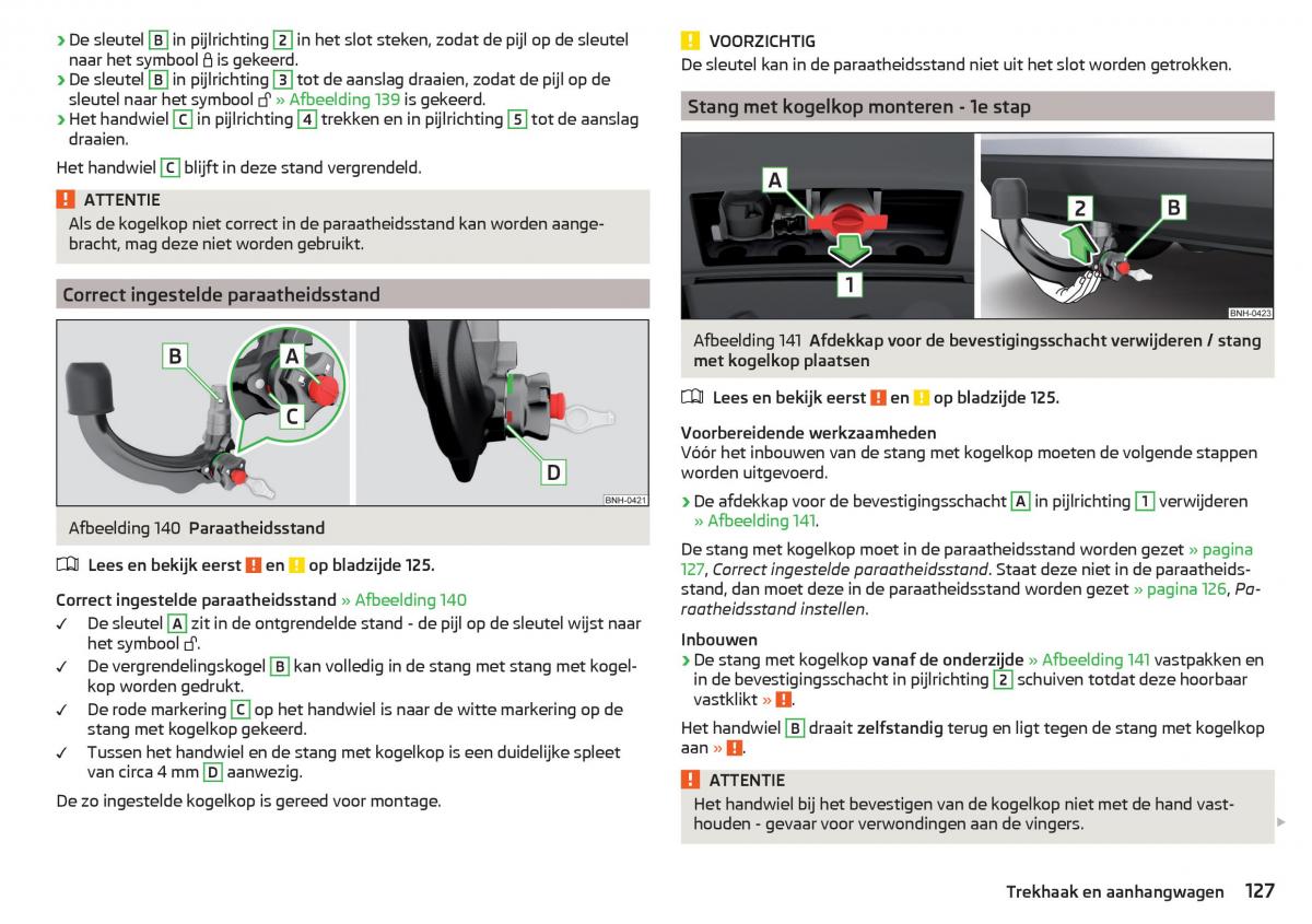 Skoda Rapid handleiding / page 129