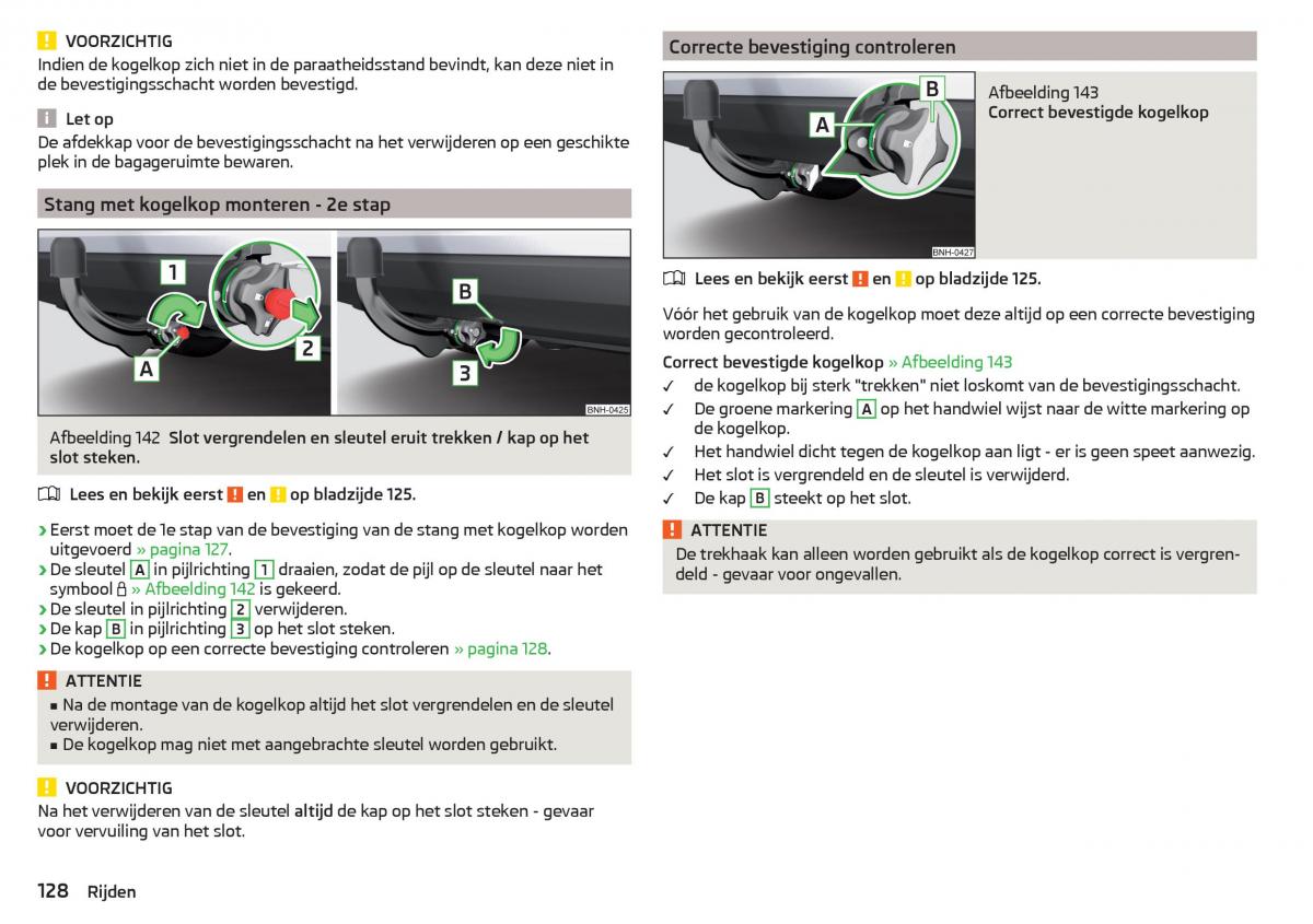 Skoda Rapid handleiding / page 130