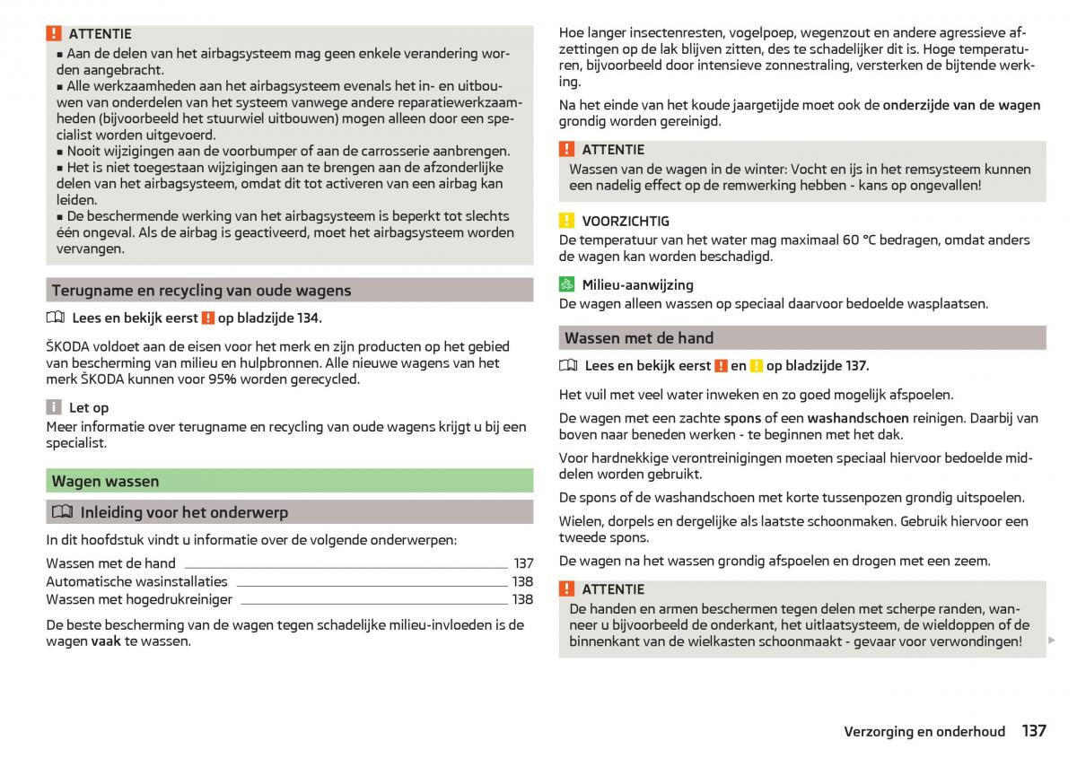 Skoda Rapid handleiding / page 139