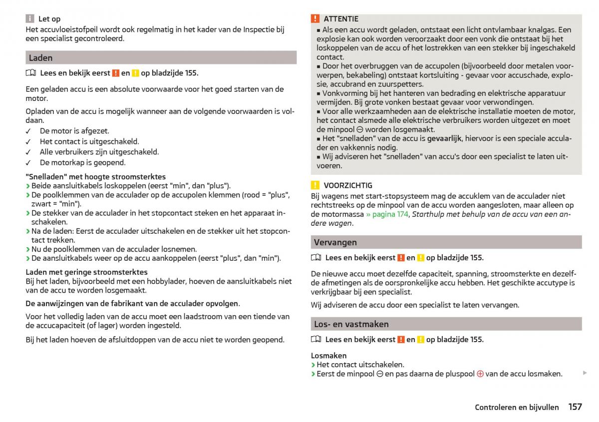 Skoda Rapid handleiding / page 159