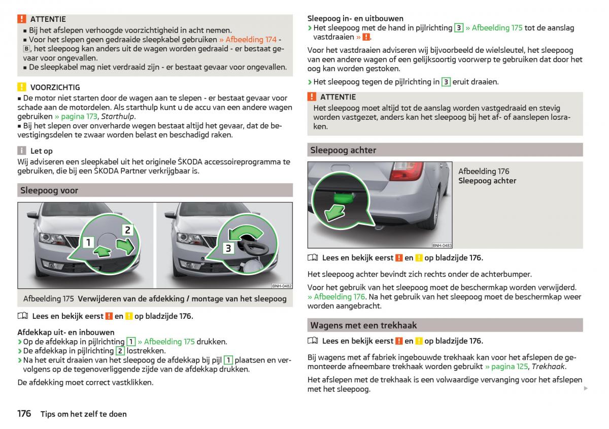 Skoda Rapid handleiding / page 178