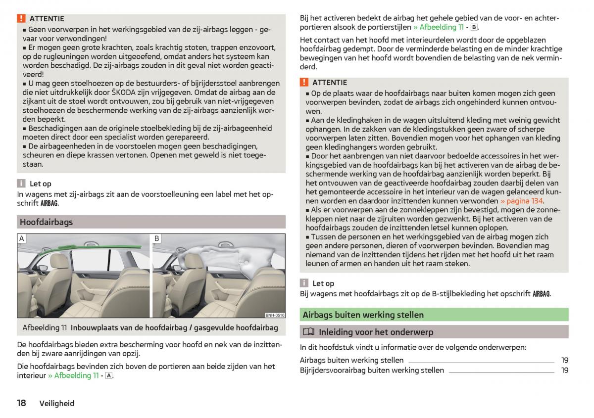 Skoda Rapid handleiding / page 20