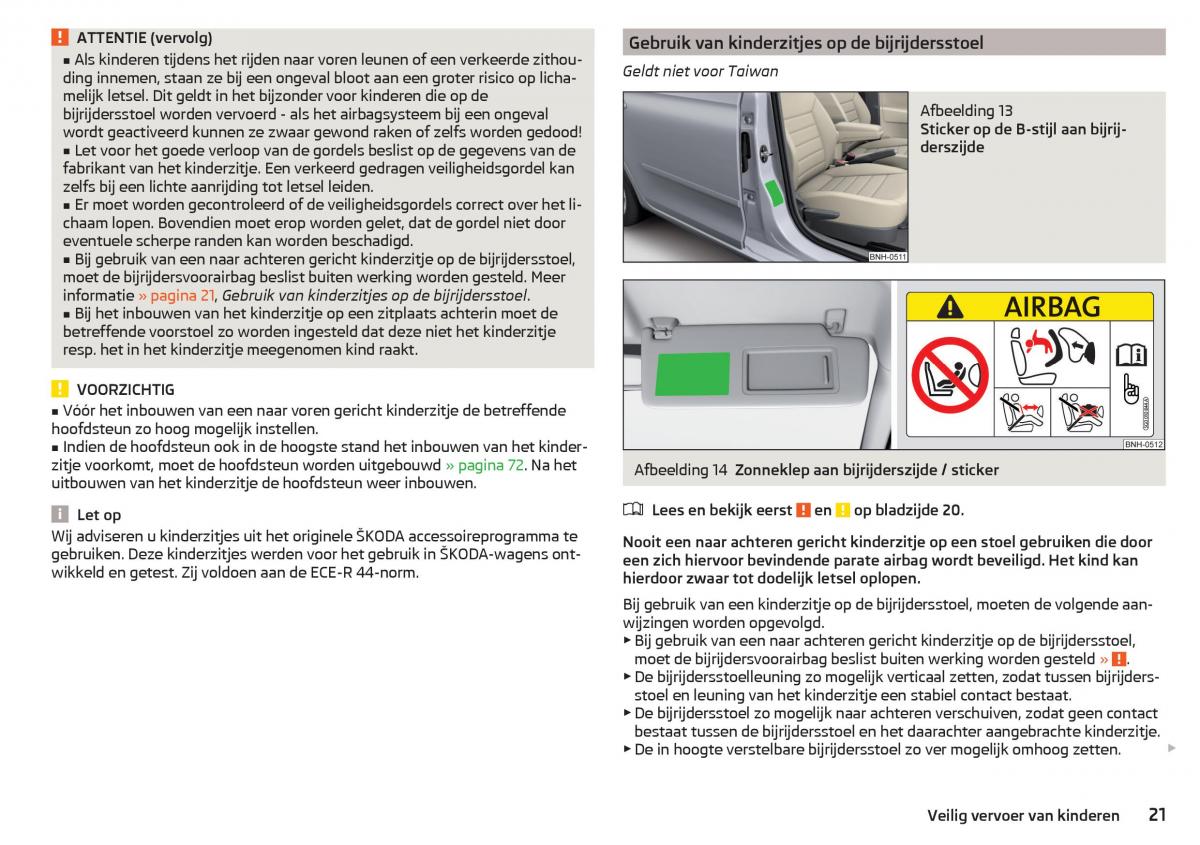 Skoda Rapid handleiding / page 23