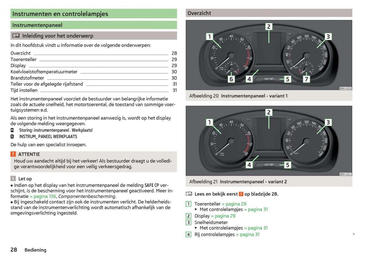 Skoda Rapid handleiding / page 30