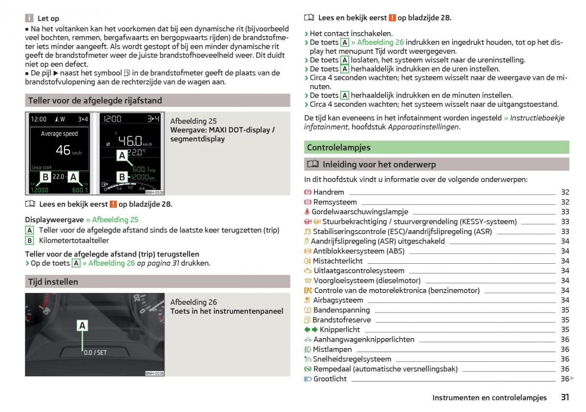 Skoda Rapid handleiding / page 33