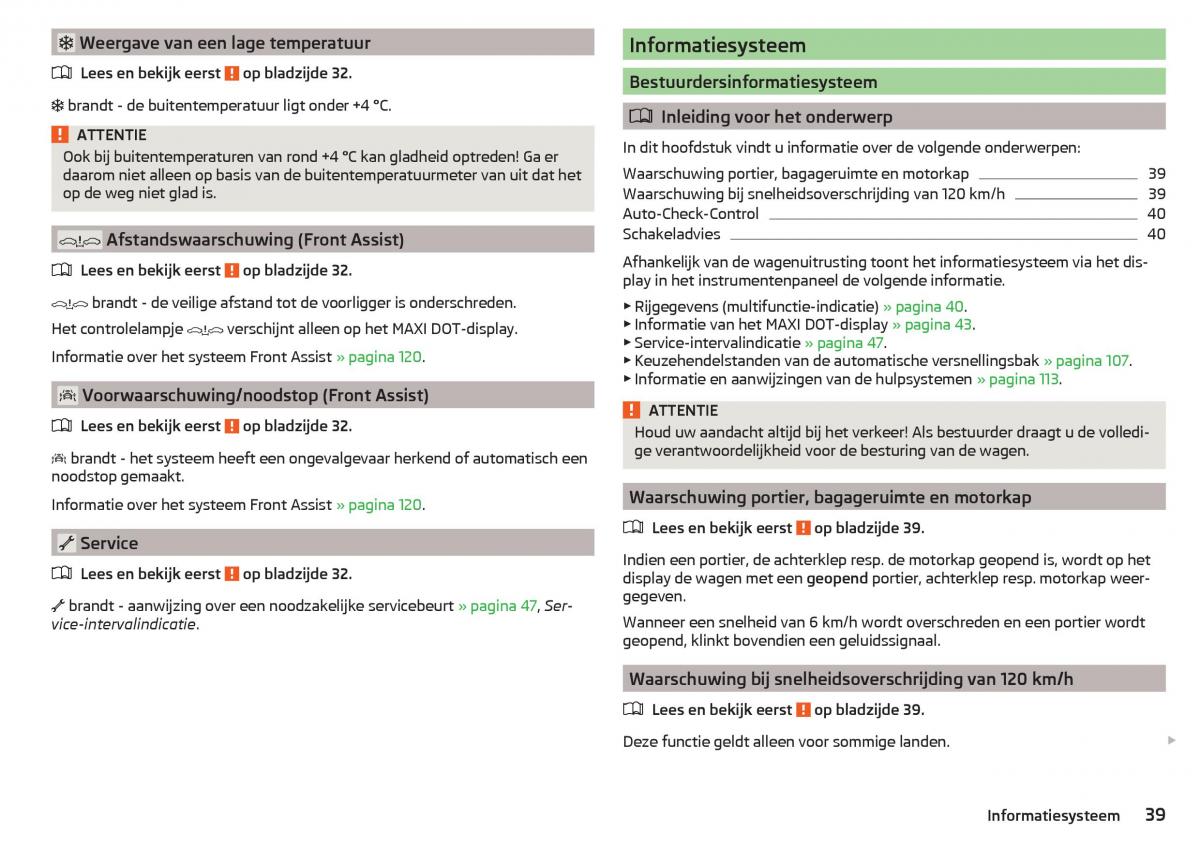 Skoda Rapid handleiding / page 41