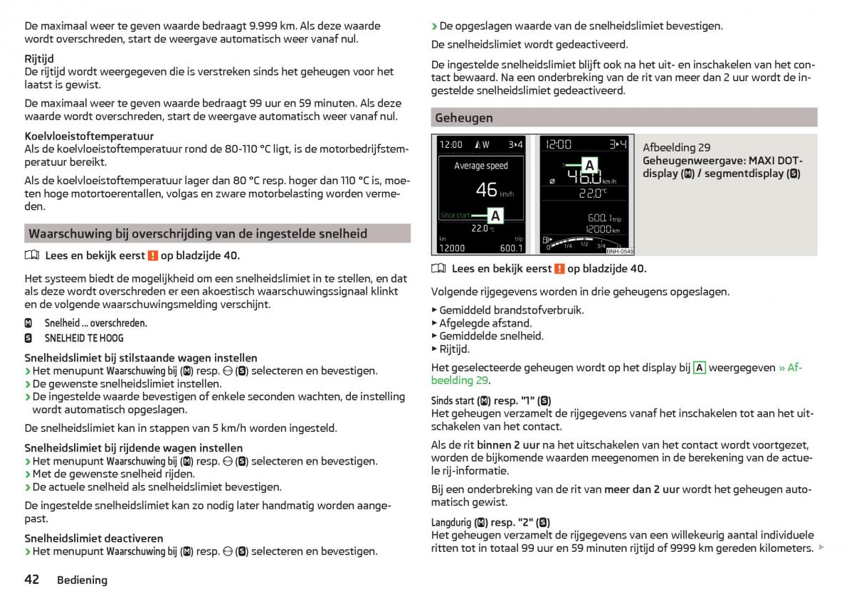 Skoda Rapid handleiding / page 44