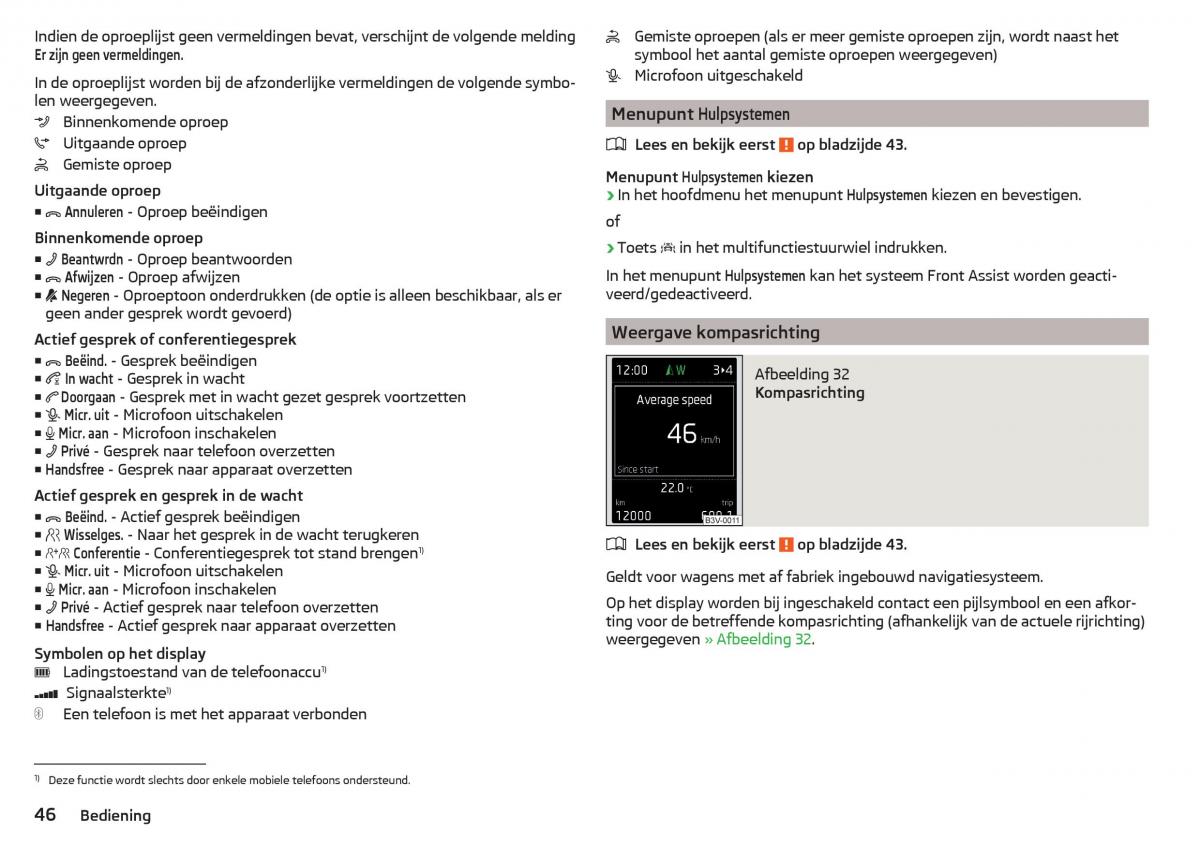 Skoda Rapid handleiding / page 48