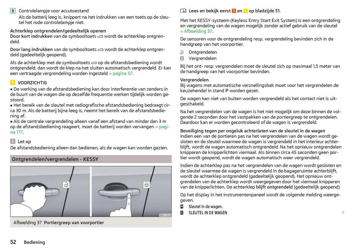 Skoda Rapid handleiding / page 54